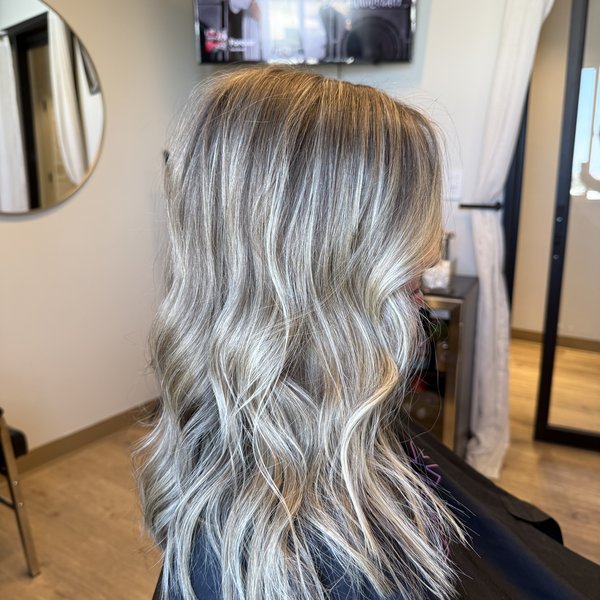 Hair work by Michelle Emmons