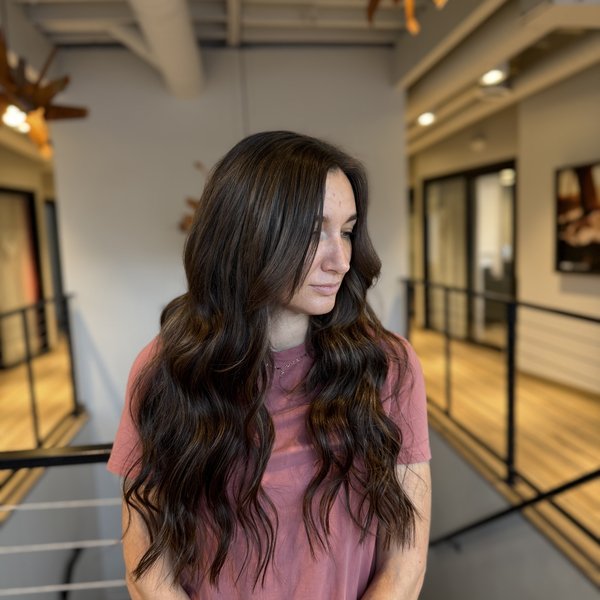 Hair work by Michelle Emmons
